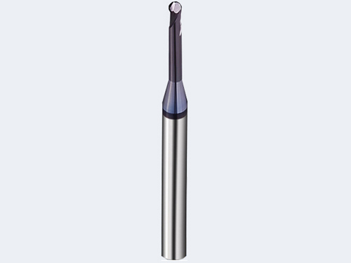 ALTiN coated long neck ultrafine particle ball cutter